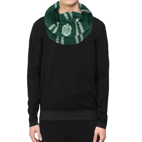 Harry Potter [Wizarding World] - One-Size Slytherin Unisex Infinity Scarf - Cinereplicas - Image 2