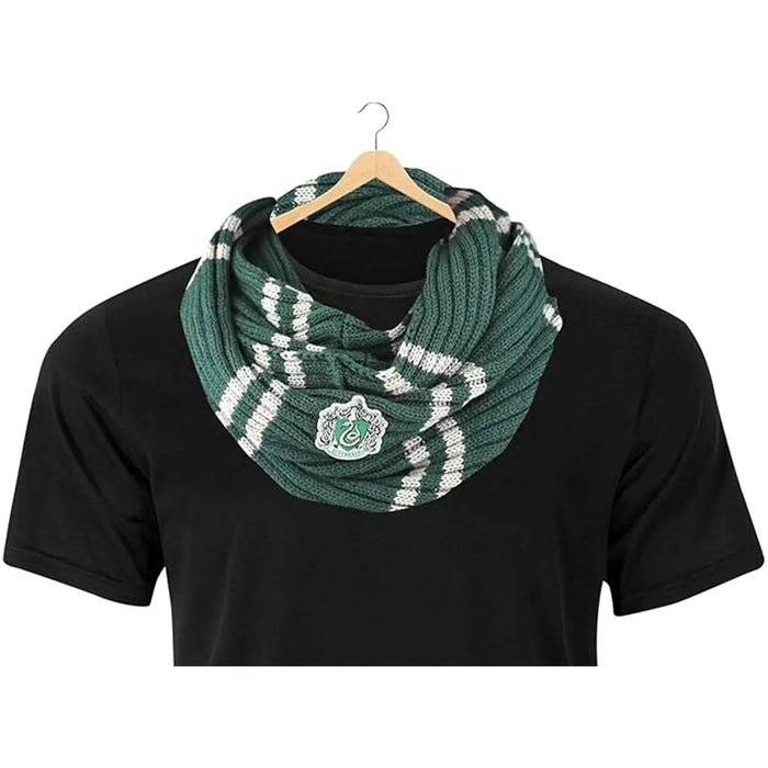 Harry Potter [Wizarding World] - One-Size Slytherin Unisex Infinity Scarf - Cinereplicas