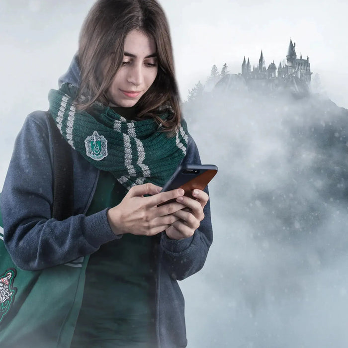 Harry Potter [Wizarding World] - One-Size Slytherin Unisex Infinity Scarf - Cinereplicas