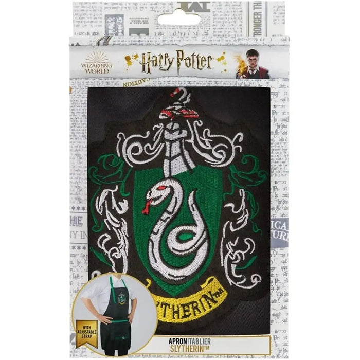 Harry Potter [Wizarding World] - One-Size Slytherin Unisex Kitchen Apron - Cinereplicas