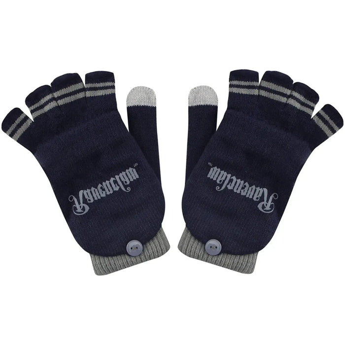 Harry Potter [Wizarding World] - Ravenclaw Fingerless Gloves (Blue) - Cinereplicas