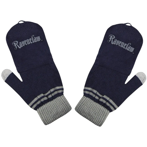 Harry Potter [Wizarding World] - Ravenclaw Fingerless Gloves (Blue) - Cinereplicas - Image 3