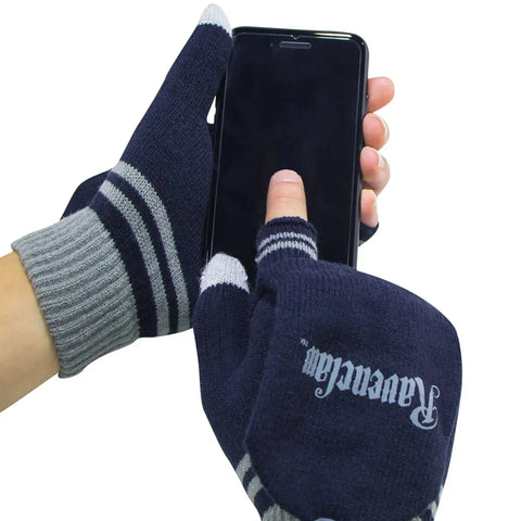Harry Potter [Wizarding World] - Ravenclaw Fingerless Gloves (Blue) - Cinereplicas - Image 6