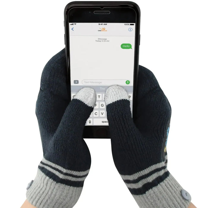 Harry Potter [Wizarding World] - Ravenclaw Fingerless Gloves (Blue) - Cinereplicas