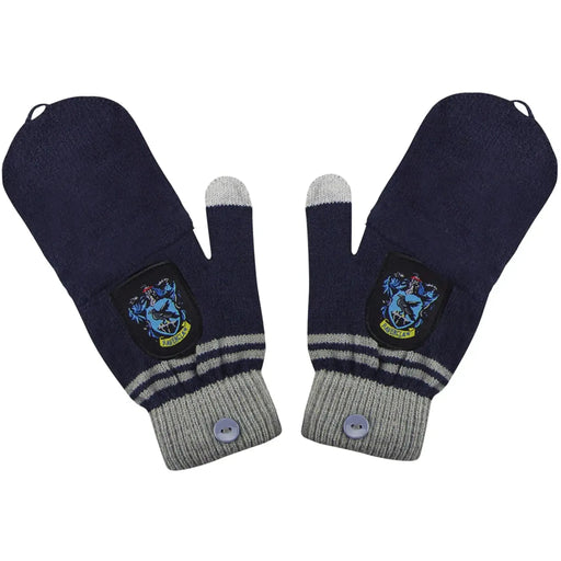Harry Potter [Wizarding World] - Ravenclaw Fingerless Gloves (Blue) - Cinereplicas