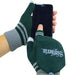Harry Potter [Wizarding World] - Slytherin Fingerless Gloves (Green) - Cinereplicas