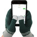Harry Potter [Wizarding World] - Slytherin Fingerless Gloves (Green) - Cinereplicas