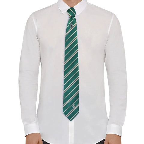 Harry Potter [Wizarding World] - Slytherin Necktie & Pin Deluxe Set - Cinereplicas - Image 5
