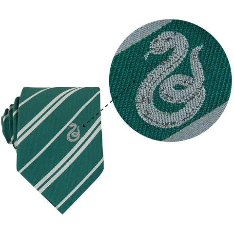 Harry Potter [Wizarding World] - Slytherin Necktie & Pin Deluxe Set - Cinereplicas - Image 8