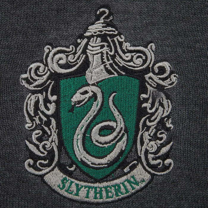 Harry Potter [Wizarding World] - Slytherin Soft-Touch Knit V-Neck Sweater - Cinereplicas