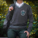 Harry Potter [Wizarding World] - Slytherin Soft-Touch Knit V-Neck Sweater - Cinereplicas