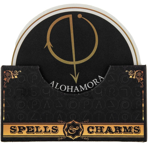 Harry Potter [Wizarding World] - Spell & Charm Set 2 Coaster Set (4 Coasters) - Cinereplicas - Image 3