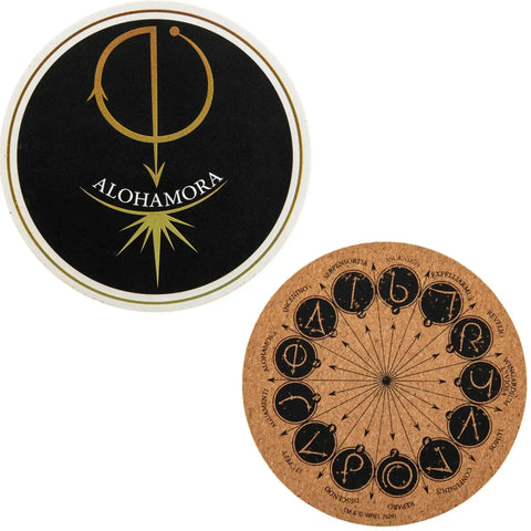 Harry Potter [Wizarding World] - Spell & Charm Set 2 Coaster Set (4 Coasters) - Cinereplicas - Image 5