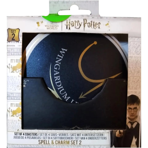 Harry Potter [Wizarding World] - Spell & Charm Set 2 Coaster Set (4 Coasters) - Cinereplicas - Image 9
