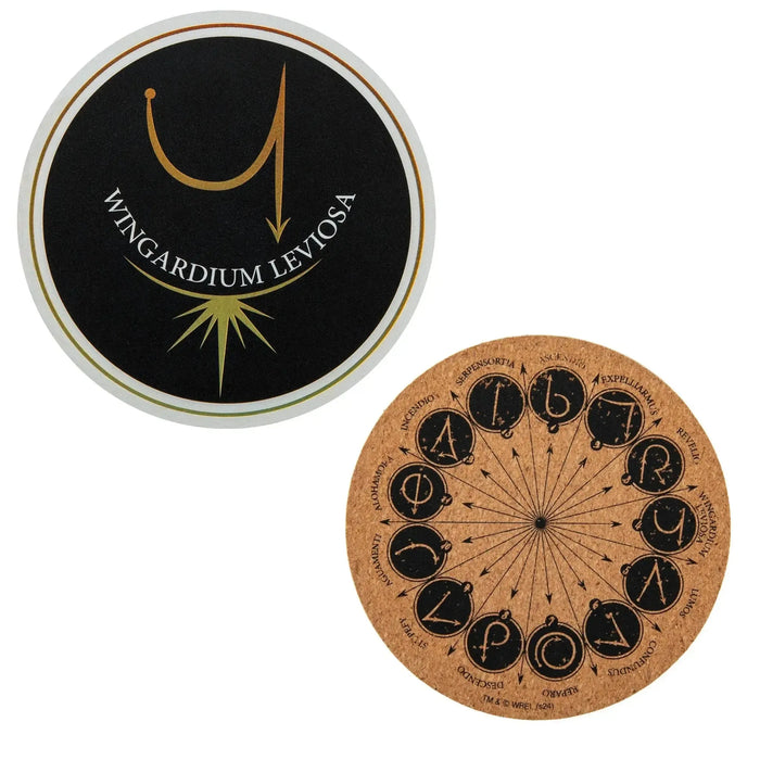 Harry Potter [Wizarding World] - Spell & Charm Set 2 Coaster Set (4 Coasters) - Cinereplicas