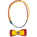Harry Potter [Wizarding World] - Trendy Gryffindor Hair Accessories Set (Elastic Double Headband & Ribbon Hair Clip) - Cinereplicas