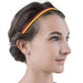Harry Potter [Wizarding World] - Trendy Gryffindor Hair Accessories Set (Elastic Double Headband & Ribbon Hair Clip) - Cinereplicas