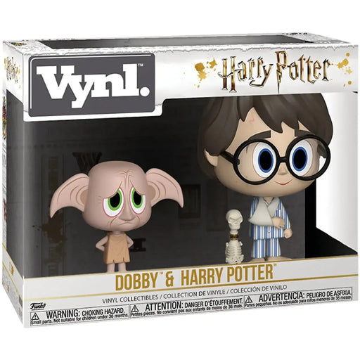 Harry Potter and The Chamber Of Secrets - Dobby & Harry Potter Figure Set - Funko - Vynl Series
