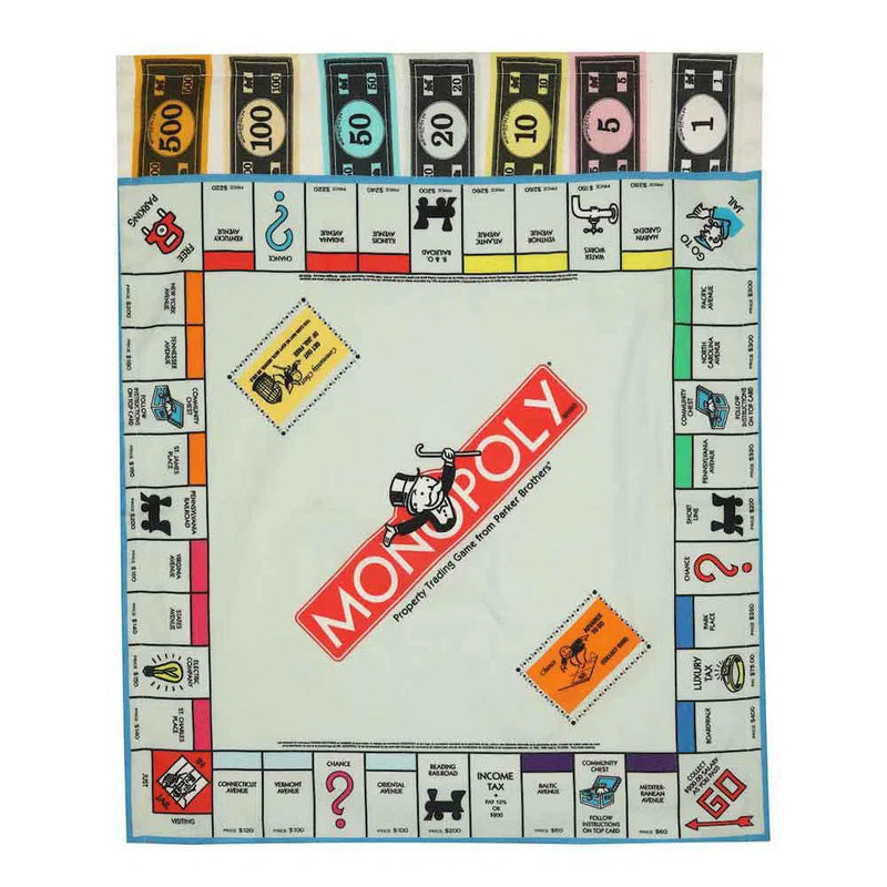 Hasbro Gaming [Monopoly] - Game Board Tea Towel  - Bioworld
