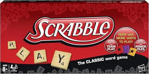 Hasbro Gaming Scrabble Crossword Game with Power Tiles - Image 5