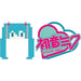 Hatsune Miku - 8 Bit Miku & Heart Pin Badge Set (Metal) - ABYstyle