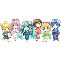 Hatsune Miku - Chibi Characters as Geishas Mug (Ceramic, 11 oz.) - ABYstyle- Image 4