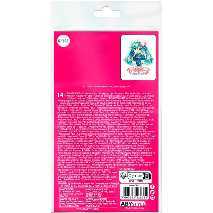 Hatsune Miku - Chibi Kimono Hatsune Miku Standee Figure (3.75" Acrylic) - ABYstyle - Acryl Series