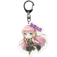Hatsune Miku - Chibi Megurine Luka Keychain with Charm (Acrylic) - ABYstyle- Image 2
