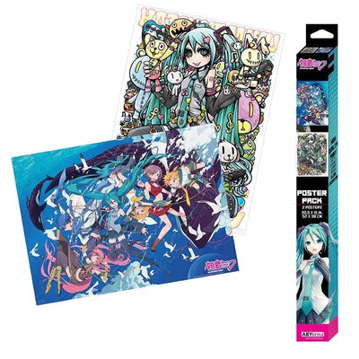 Hatsune Miku - Friends & Toys Boxed Poster Set (20.5