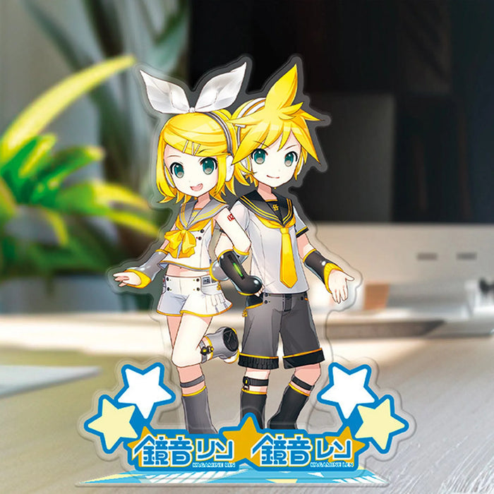 Hatsune Miku - Kagamine Rin & Len Acryl Figure (3.9") - sweets & geeks