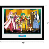 Hatsune Miku - Kuroshishi Framed Print (12"x16") - ABYstyle- Image 2