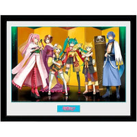 Hatsune Miku - Kuroshishi Framed Print (12"x16") - ABYstyle- Image 1