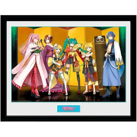 Hatsune Miku - Kuroshishi Framed Print (12