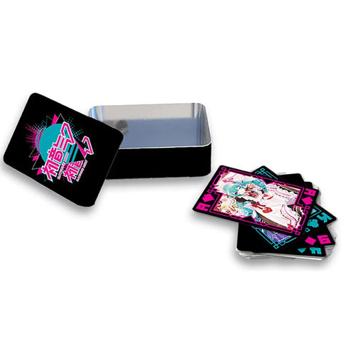 Hatsune Miku - Miku and Friends Playing Cards (54 Deck, Metal Tin) - ABYstyle - Image 2