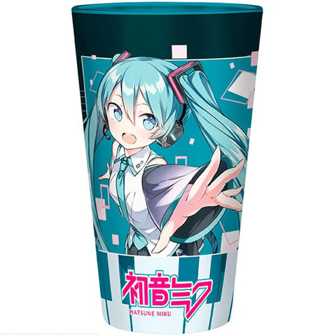 Hatsune Miku - Piano Keys Drinking Glass (13.5 oz.) - ABYstyle - Image 2