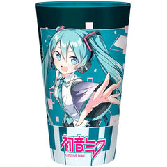 Hatsune Miku - Piano Keys Drinking Glass (13.5 oz.) - ABYstyle