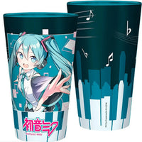 Hatsune Miku - Piano Keys Drinking Glass (13.5 oz.) - ABYstyle- Image 4