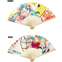 Hatsune Miku - Rin, Len & Miku Wearing Kimonos Hand Fan - ABYstyle- Image 2