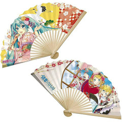Hatsune Miku - Rin, Len & Miku Wearing Kimonos Hand Fan - ABYstyle