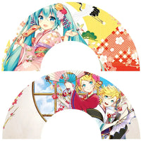 Hatsune Miku - Rin, Len & Miku Wearing Kimonos Hand Fan - ABYstyle- Image 3