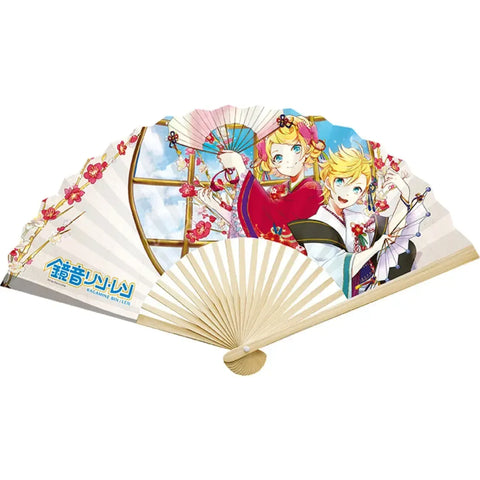 Hatsune Miku - Rin, Len & Miku Wearing Kimonos Hand Fan - ABYstyle