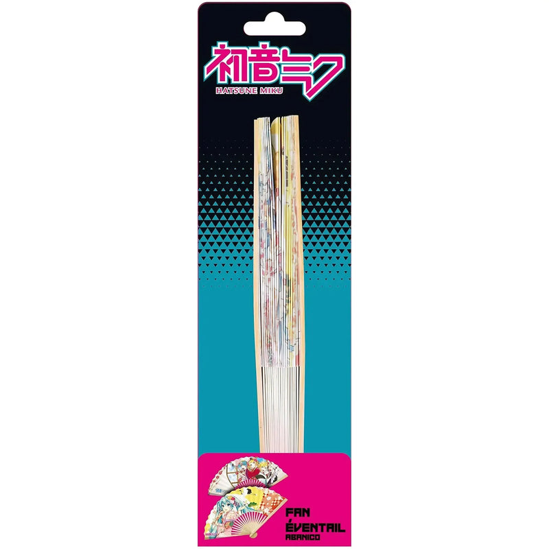 Hatsune Miku - Rin, Len & Miku Wearing Kimonos Hand Fan - ABYstyle