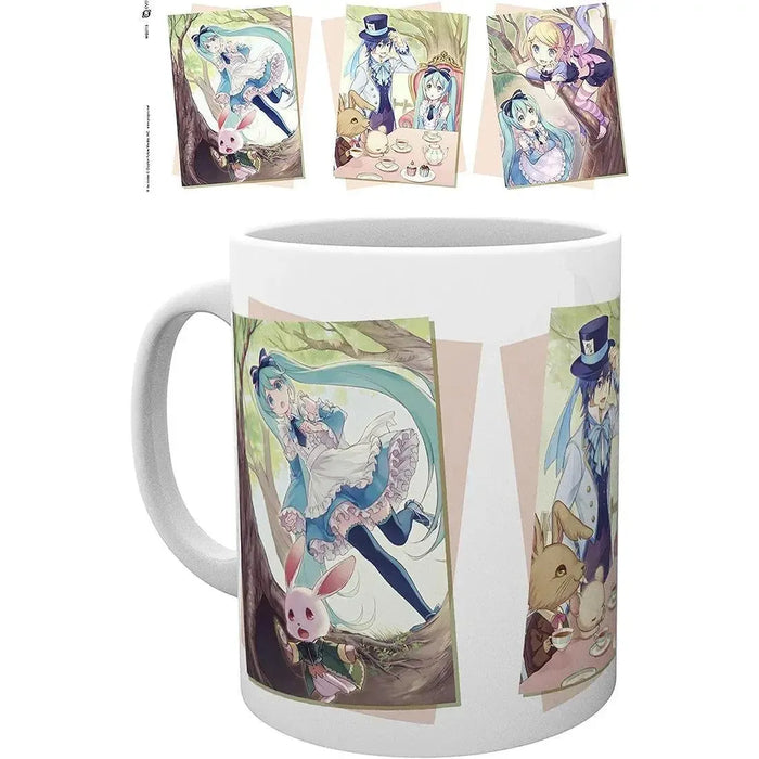 Hatsune Miku x Alice in Wonderland - Story Scenes Mug (Ceramic, 11 oz.) - ABYstyle