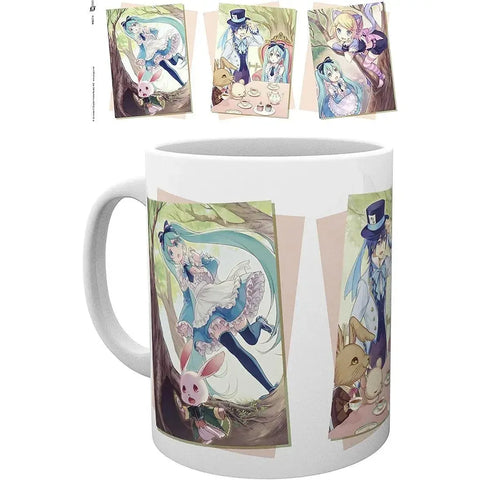 Hatsune Miku x Alice in Wonderland - Story Scenes Mug (Ceramic, 11 oz.) - ABYstyle