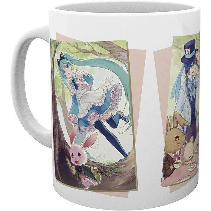 Hatsune Miku x Alice in Wonderland - Story Scenes Mug (Ceramic, 11 oz.) - ABYstyle