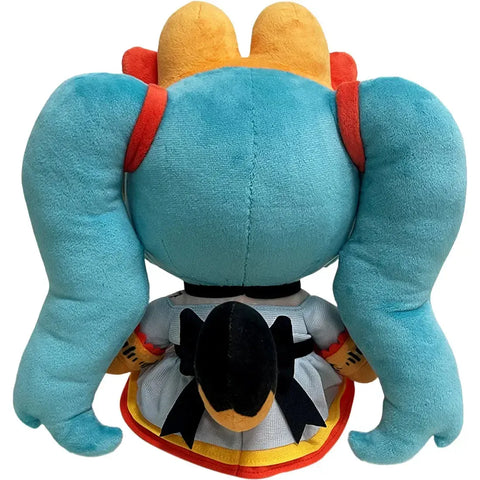 Hatsune Miku x Garfield - Sitting Hatsune Miku in Garfield Outfit Plush (10