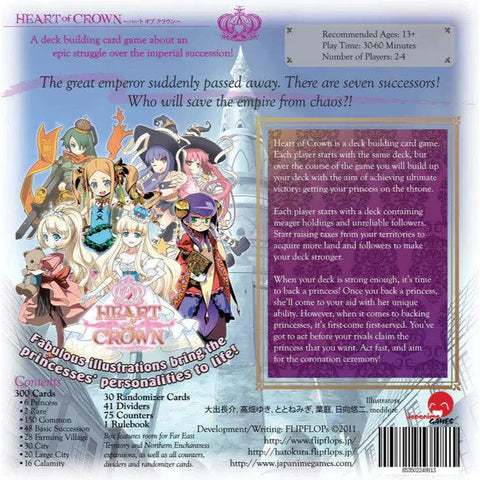 Heart Of Crown: Fairy Garden - Card Game