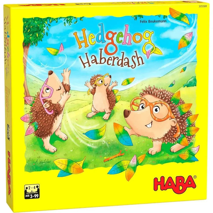 Hedgehog Haberdash - Color-Matching Memory Game for Children (2-4 Players, Ages 3+) - HABA