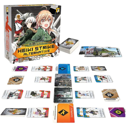 Heiki Strike Alternative - Anime World War 2 Board Game - Japanime Games