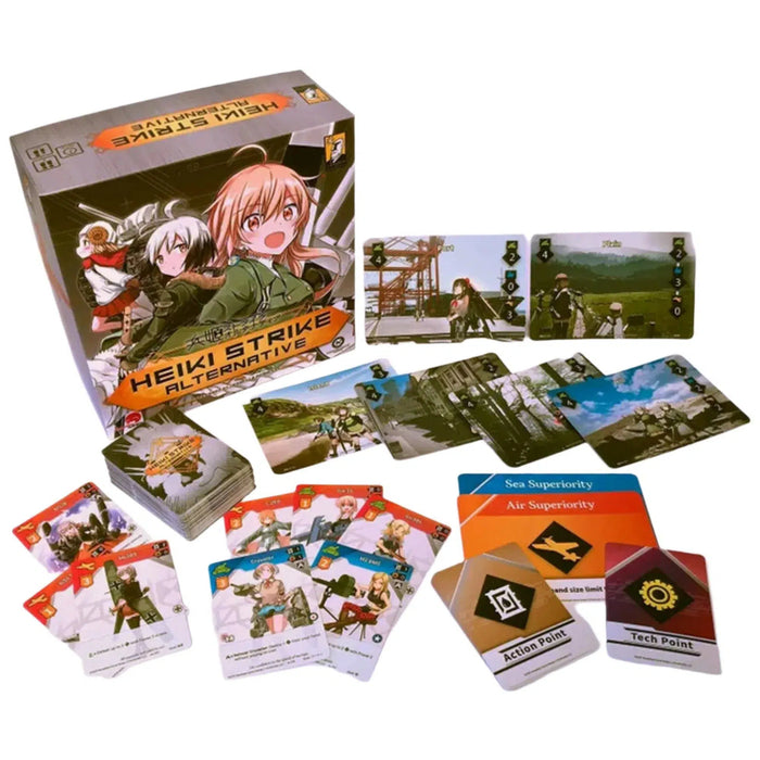 Heiki Strike Alternative - Anime World War 2 Board Game - Japanime Games